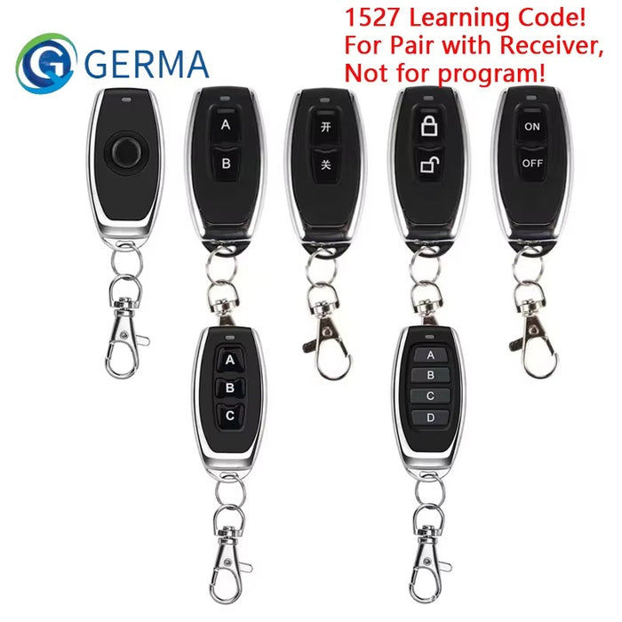 433mhz EV1527 remote control