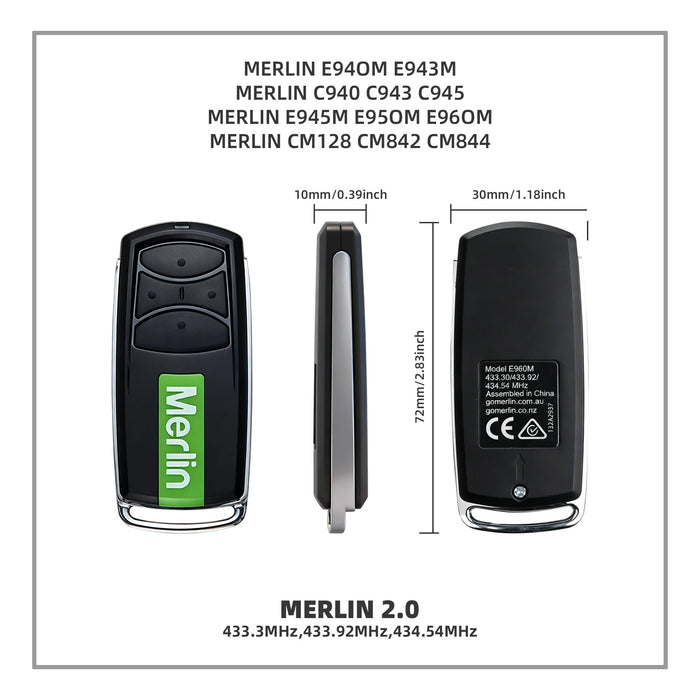 BRAND REMOTE MELIN E960M