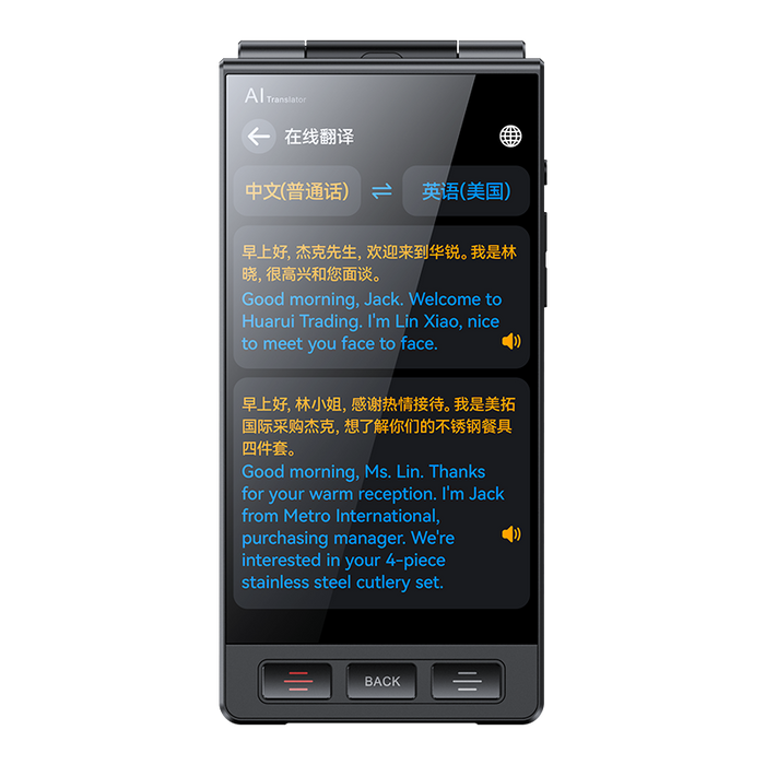 AI TRANSLATOR M90PRO Dual-screen