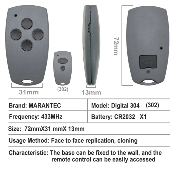 BRAND REMOTE MARANTEC