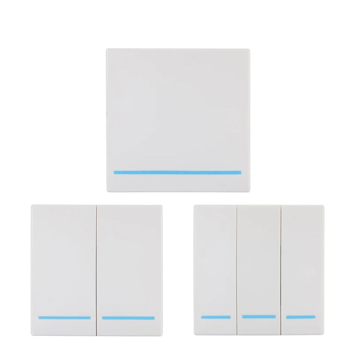 GERMA  Mini Module Smart Wireless Push Switch Light 433MHZ Electrical Home Remote Control Button Wall Panel On Off 220V10A Led