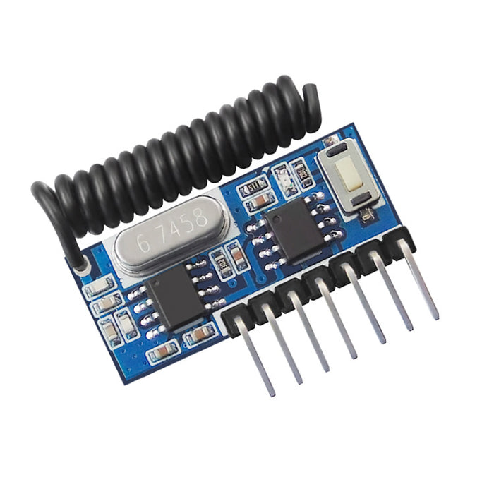 GREMA 433mhz RF Receiver Learning Code Decoder Module 433 mhz Wireless 4 CH output For Remote Controls 1527 2262 encoding