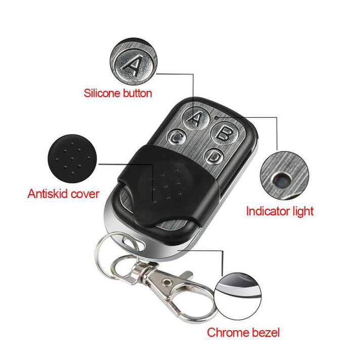 GERMA 433Mhz Wireless  AC 250V 110V 220V 2CH Relay Receiver Module + 4channel RF 433 Mhz Remote Control Transmitters