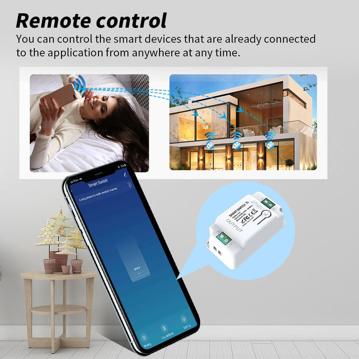 GERMA Tuya Alexa Timer Zigbee Switch Smart Home Automation Zigbee3.0 relay module Tuya Smart life app control wall light switch