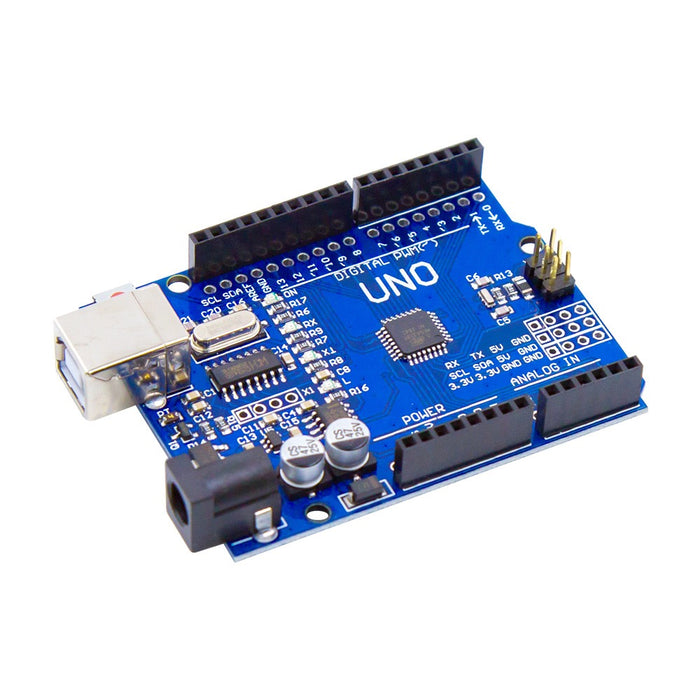 GERMA UNO R3 CH340G+MEGA328P SMD Chip 16Mhz For Arduino UNO R3 Development board USB CABLE ATEGA328P One set