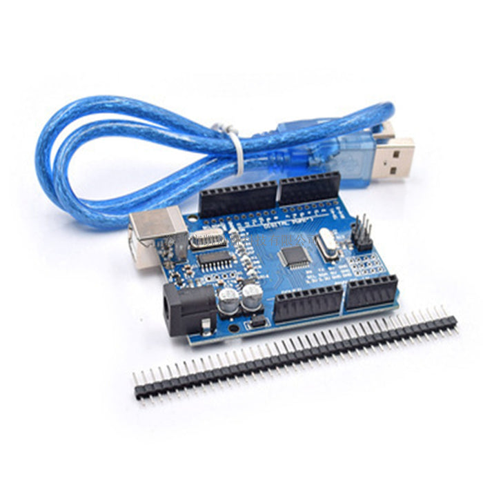 GERMA UNO R3 CH340G+MEGA328P SMD Chip 16Mhz For Arduino UNO R3 Development board USB CABLE ATEGA328P One set